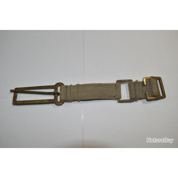 attache de fixation de brelage pour ceinturon Anglais WEB style WW2 WWII IDal reconstitution (15)