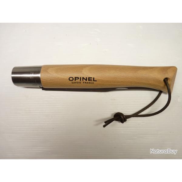 COUTEAU OPINEL N13 MANCHE HETRE LAME EN INOX