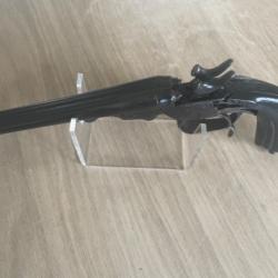 Pistolet de vénerie cal 380 restauré, ouverture à système LEFAUCHEUX