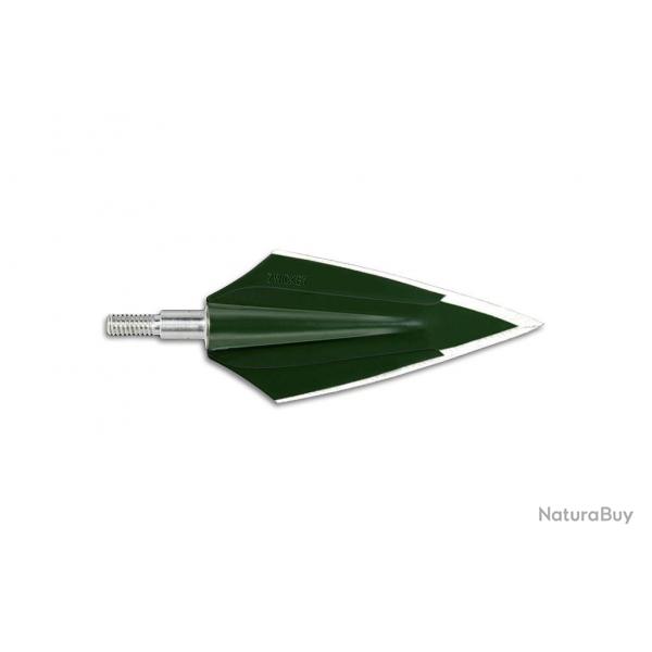 Lot de 3 pointes de chasse Zwickey Eskimo  lames fixes 2 blades