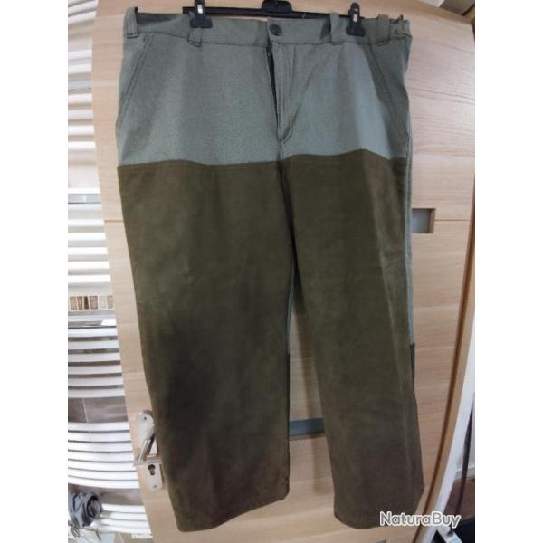 Pantalon de chasse en cuir de veau September