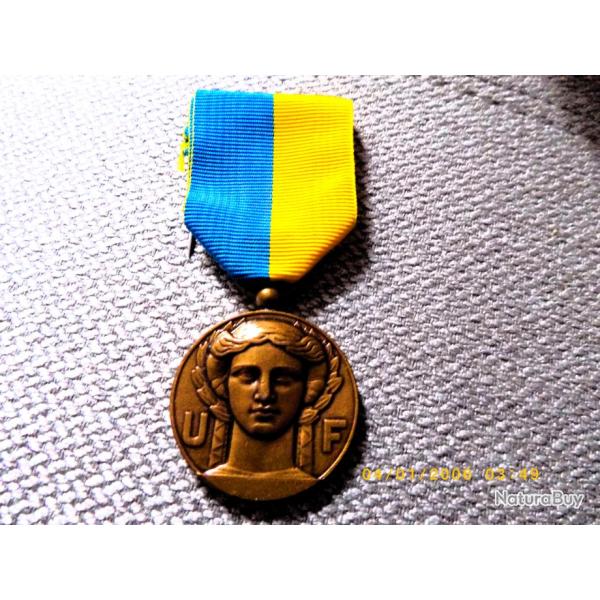 Mdaille union fdrale du combattant