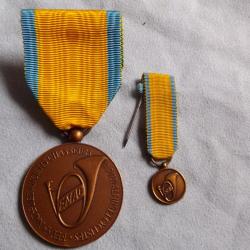 MEDAILLE FEDERATION NATIONALE ANCIEN CHASSEUR A PIED- ALPIN