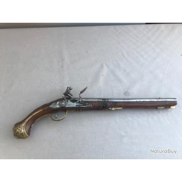 LONG PISTOLET D'ARCON DEBUT XVIII eme