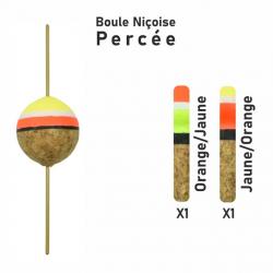 Flotteur Truite Garbolino - Boule Niçoise Percee - x2 2G