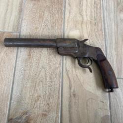 Pistolet lancé fusée Hebel WWI