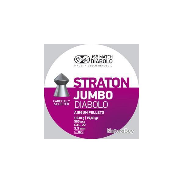 Plombs air comprim cal.5.5 JSB straton jumbo par 500