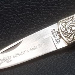 Canif/couteau HERBERTZ Collector's Knife No.1 Gravé tête de Cheval
