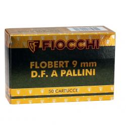 Lot de 5 boîtes de 50 cartouches fiocchi 9 mm Flobert - Plombs de 6