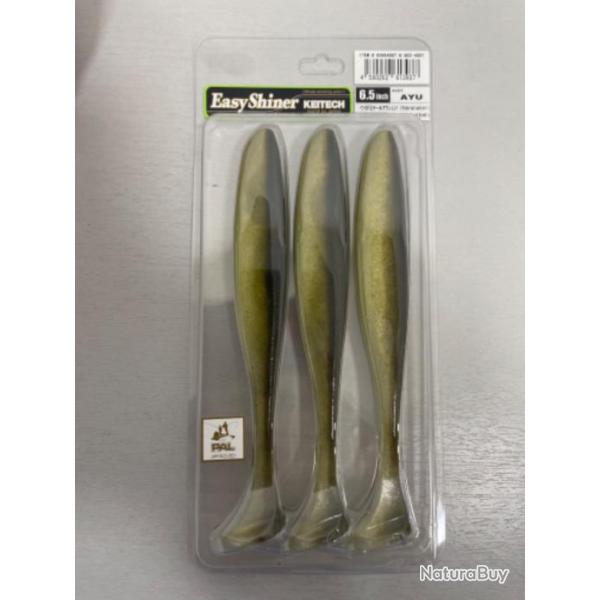 !! LEURRE KEITECH EASY SHINER 6.5' COL AYU