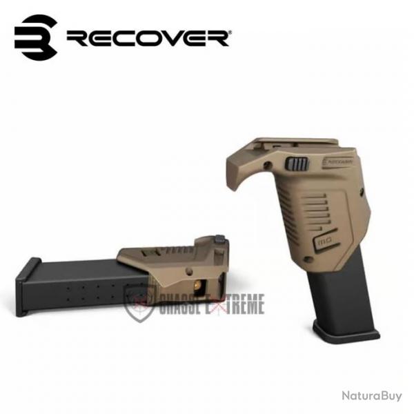 Poigne Porte Chargeur RECOVER Mg45 Pour Glock Cal.45 - Tan