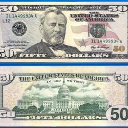 Usa 50 Dollars 2006 Mint San Francisco L12 NEUF Billet Etats Unis Dollar Grant