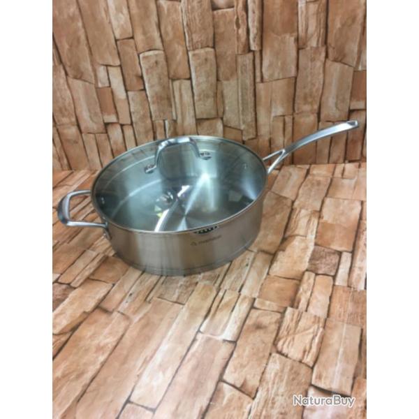 Sauteuse en inox marmiton