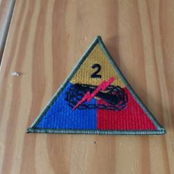 Patch armee us 2ND ARMORED DIVISION