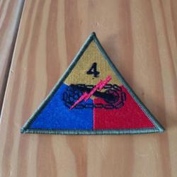 Patch armee us 4th ARMORED DIVISION