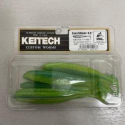 !! LEURRE KEITECH EASY SHINER 4.5'´ COL LIME CHARTREUSE