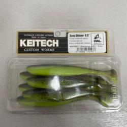 !! LEURRE KEITECH EASY SHINER 4.5'´ COL CHARTREUSE BELLY
