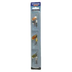 Kit Cuillers Expert 2 Vibrax Blue Fox