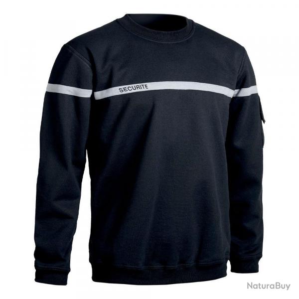 Sweat Scu-One scurit bande grise M