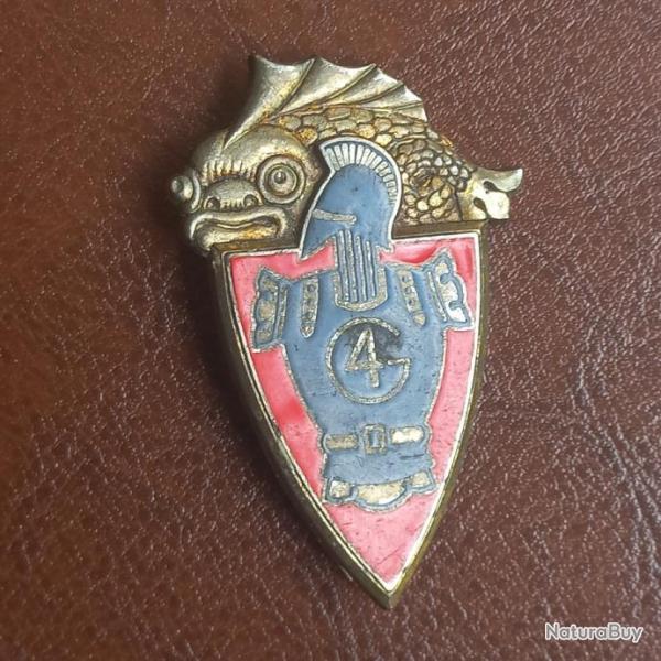 FRANCE GENIE MILITAIRE - Insigne 4 Rgiment du Gnie delsart