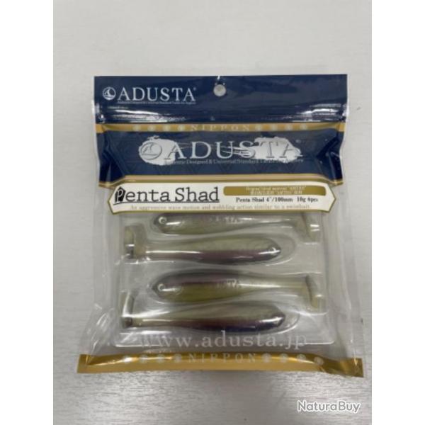 !! LEURRE ADUSTA PENTA SHAD 4' COL AYU