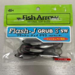!! LEURRE FISH ARROW FLASH-J GRUB 3'´ COL KATAKUCHI IWASHI SILVER