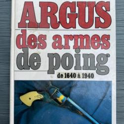 Argus des Armes de poings de 1640 à 1940