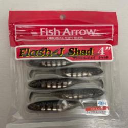 !! LEURRE FISH ARROW FLASH-J SHAD 4'´ COL LIVE GILL SILVER