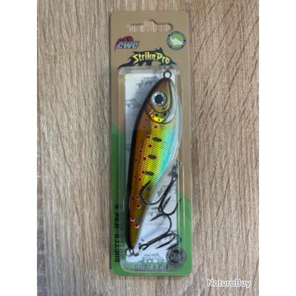 Leurre dur Buster jerk CWC trout fario 10cm exclusif