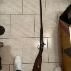 Vieux fusil de chasse 19eme