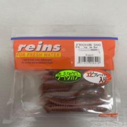 !! LEURRE REINS ROCKVIBE SHAD 3'´ COL WATERMELON RED