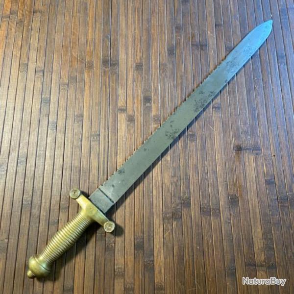 RARE GLAIVE DE PIONNIERS SUISSE MODLE 1842 GEBR WEYERSBERG SOLINGEN