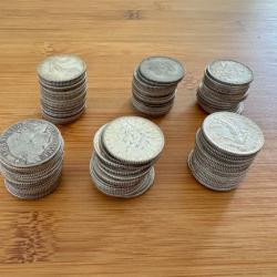Monnaie, France, Marianne, 1 Francs argent, 122 pièces