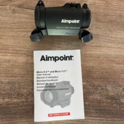 Aimpoint micro h2 avec montage Blaser!