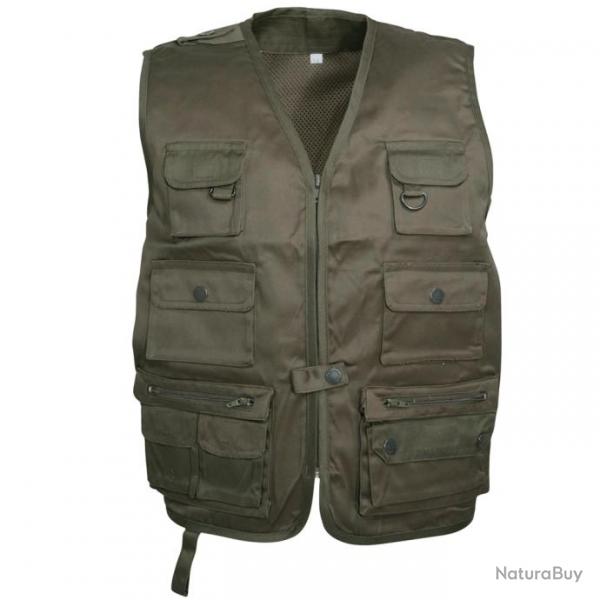 Gilet reporter enfant KAKI 10A