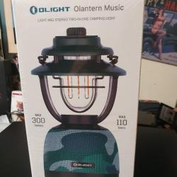 Olantern Music | Lampe camping avec chaîne Hi-Fi 2-en-1