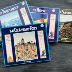 Série de 4 livres pour enfant : Le Château-Fort