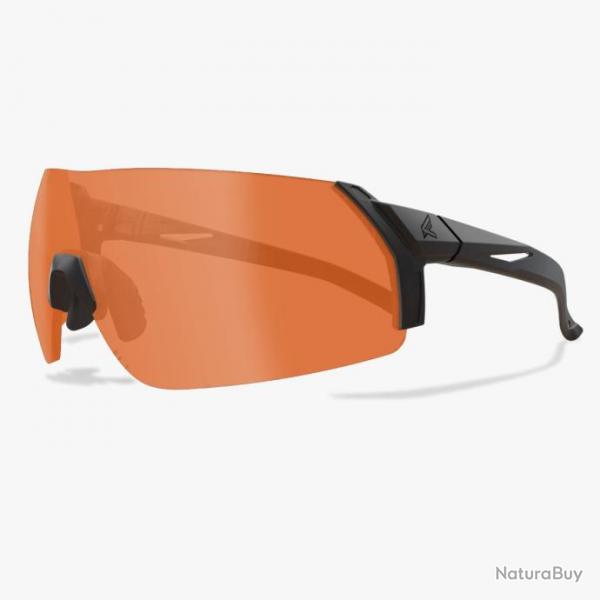 Lunettes Edge Tactical Urgent Fury Monture noire - Orange