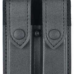 Porte chargeur double Safariland - Pressions noires - Pour SP2022 - Noir