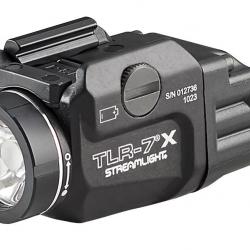 Lampe tactique pour pistolet Streamlight TLR-7 X USB noir - Switch haut et bas