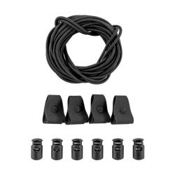 TT Bungee cord set - Kit de Fixation - Noir