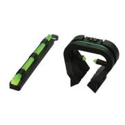 Viseurs Flip Up ACEXIER - Avant Et Arrière - Aluminium - Pour Rail Picatinny/Weaver 20mm - Airsoft