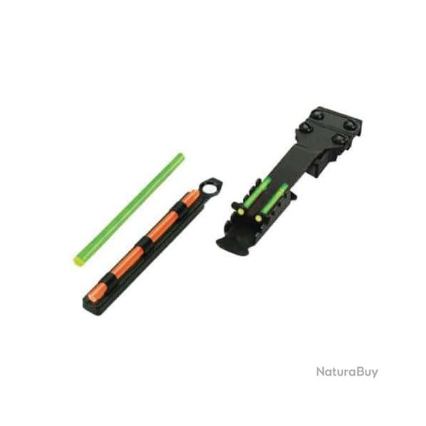 Ensemble de vise Tombuster II hausse et guidon - Hi-Viz TB2004