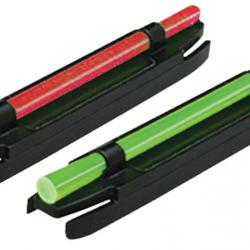 Guidon magnétique 1 fibre bande 5,7 à 8,2 mm rouge ou vert - Hi-Viz Rouge - S300.R