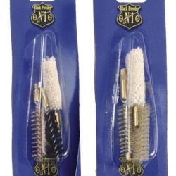 Lot de 3 brosses embout mâle Cal.69