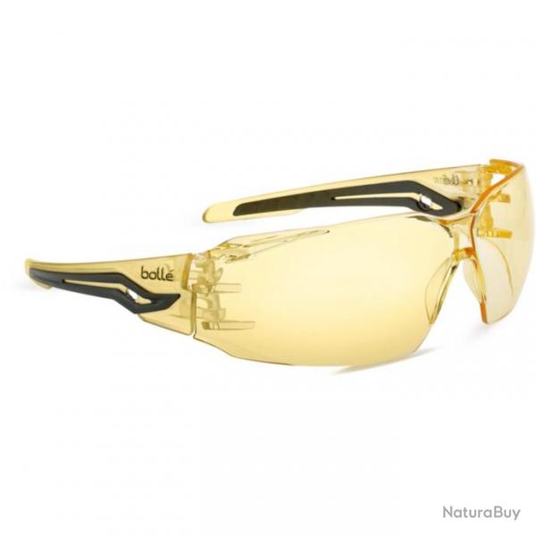 Lunettes de protection BOLLE Silex verres Ambre LUNETTES BOLLE SILEX AMBRE - JAUNE