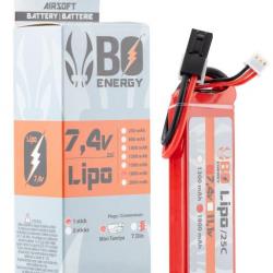 1 stick batterie Lipo 2S 7.4V 1800mAh 25C 1 stick - 1800mAh 25C - Mini TAMYIA