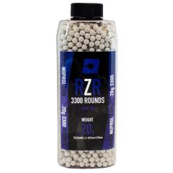 Billes Airsoft 6mm RZR 0.20g bouteille 3500 bbs 0,20g