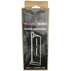 Chargeur 1911 Raven Gaz 22 coups Chargeur 6 mm airsoft