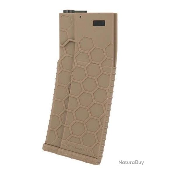 Chargeur AEG Mid-cap 120 coups Hexmag Dark Earth Chargeur dark earth 120 coups LT AEG HEXMAG